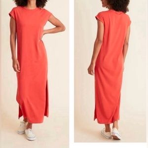 Marine Layer Women's Red Maxi Dress